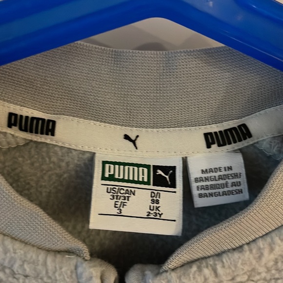 NWOT Puma Sherpa bomber jacket for 2-3T - Picture 2 of 6
